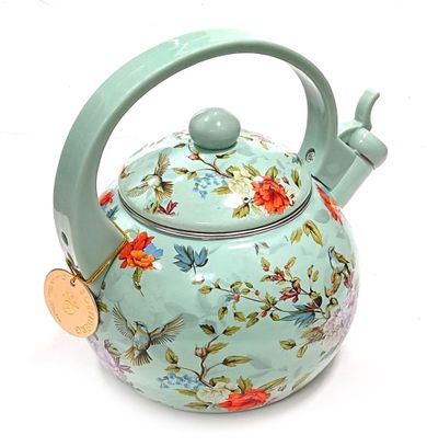 Edenberg, czajnik emaliowany, turkis, 2.2l