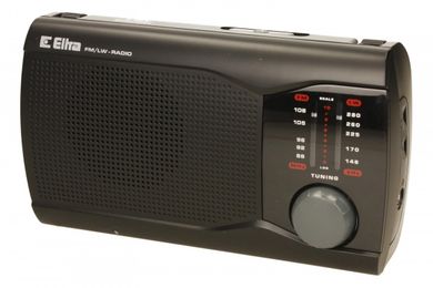 Eltra, radio Ewa, czarne