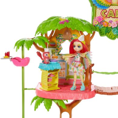 Enchantimals, Tropikalna kawiarenka, zestaw z lalką i akcesoriami