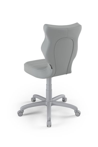 Entelo, Petit, krzesło biurowe, rozmiar 6, wzrost 159-188 cm, szare