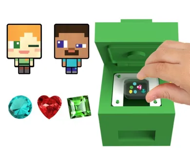 Epee, Minecraft, Naklejkomat 3D, zestaw do tworzenia naklejek