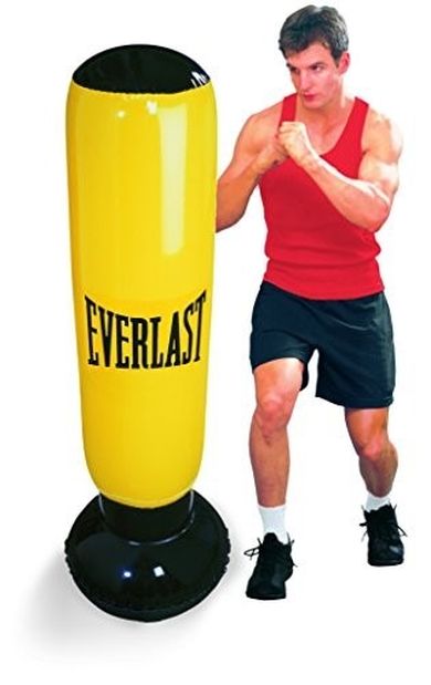 Everlast, Power Tower, dmuchany worek treningowy, żółty