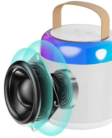 Extralink, Kids Karaoke LED Circle Speaker, zestaw do karaoke