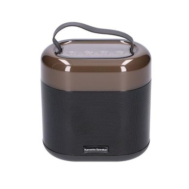 Extralink Kids Karaoke LED Speaker, zestaw do karaoke, 1 mikrofon, czarny