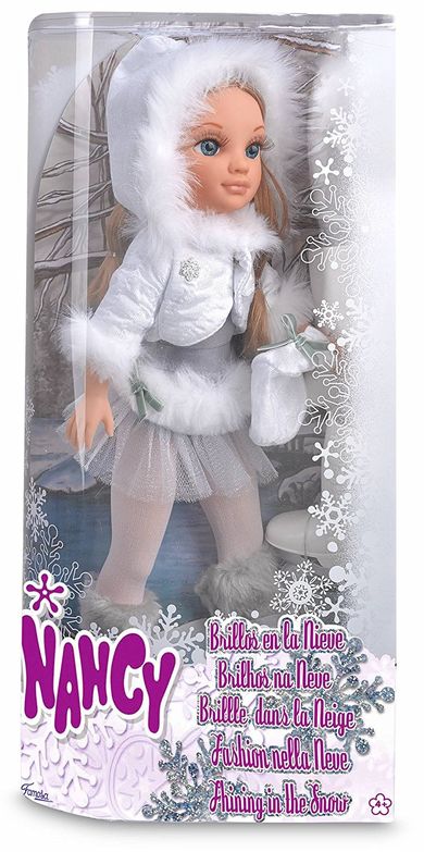 Famosa, Nancy zimowa, lalka na łyżwach, 43 cm