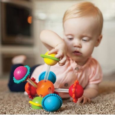 Fat Brain Toy Co, Wimzle, Sensoryczna Przygoda, grzechotka