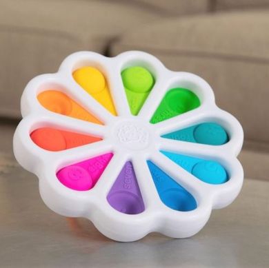 Fat Brain Toy, Dimpl Digits, bąbelki cyferki, zabawka sensoryczna