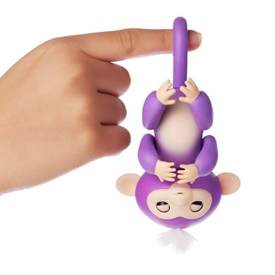 Fingerlings, małpka Mia, fioletowa