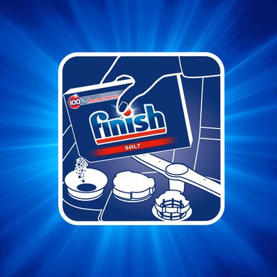 Finish, 5x Power Actions Salt, sól do zmywarek, 1500g