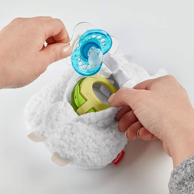 Fisher-Price, Clipimals, Lama, schowek i zawieszka do smoczka