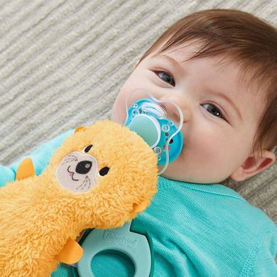 Fisher-Price, Clipimals, Wydra, schowek i zawieszka do smoczka