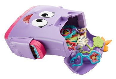 Fisher-Price, Dora poznaje świat, Plecak odkrywcy, zestaw z akcesoriami
