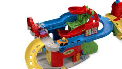 Fisher-Price, Little People, Górskie miasteczko 2w1, zestaw