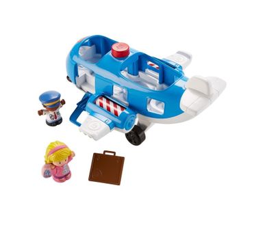 Fisher-Price, Little People, Samolot Małego Odkrywcy, zabawka z figurkami
