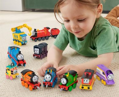 Fisher-Price, Tomek i przyjaciele, Kolejowi przyjaciele, zestaw 10 lokomotyw