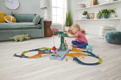 Fisher-Price, Tomek i Przyjaciele, Mówiący dźwig Karolek, mega zestaw torów