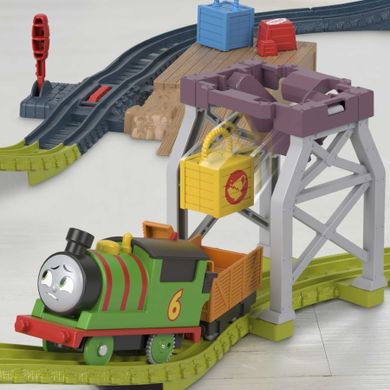 Fisher-Price, Tomek i Przyjaciele, Piotruś, zestaw torów z lokomotywką