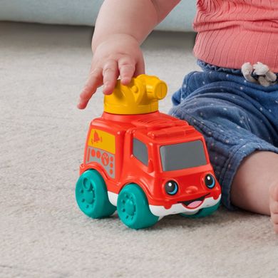 Fisher-Price, Wóz strażacki klikający, pojazd, zabawka niemowlęca