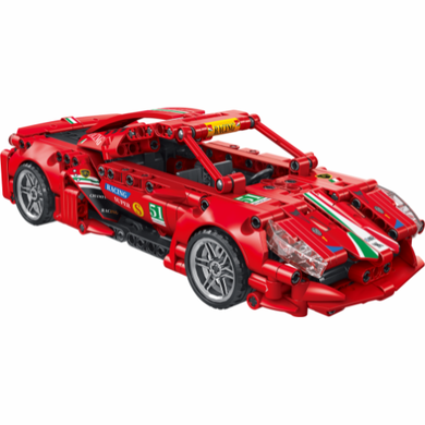 Forange, Engine-Morph, samochód 2w1, klocki konstrukcyjne, 696 elementów