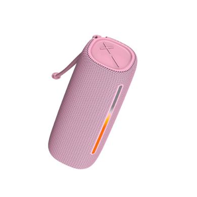 Forever, głośnik bluetooth BS-20, LED, różowy