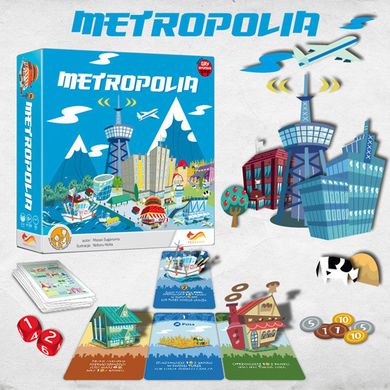 FoxGames, Metropolia, gra planszowa