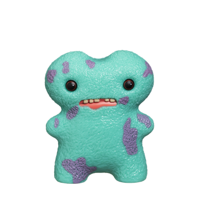 Fuggler, Count Undergoo Mcgoo Green, Gaptooth Mcgoo Blue, Sketchy Squirrel Grey, Munch Munch Green, figurki kolekcjonerskie, 4 szt.
