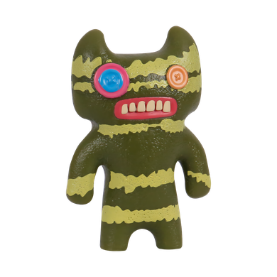 Fuggler, Gaptooth Mcgoo Lilac, Indecisive Monster Green, Munch Munch Tie-Dye, Count Underoo Mcgoo Green, figurki kolekcjonerskie, 4 szt.