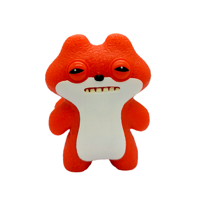 Fuggler, Squidge Purple, Sketchy Squirrel Red, Rabid Rabbit Green, Wide Eyed Weirdo Black, figurki kolekcjonerskie, 4 szt.