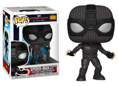 Funko Pop, Spider-Man, Stealth suit, nr 469, figurka winylowa