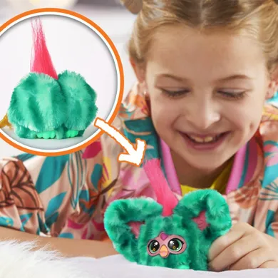 Furby, Furbiś Mello-Nee Summer Chill, pluszowa zabawka elektroniczna