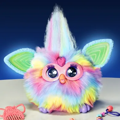 Furby, Tie Dye, pluszowa zabawka elektroniczna