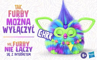 Furby, Zorza Furbalna, pluszowa zabawka elektroniczna świecąca w ciemności