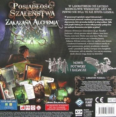 Galakta, Posiadłość Szaleństwa, Zakazana Alchemia, gra strategiczna, dodatek do gry