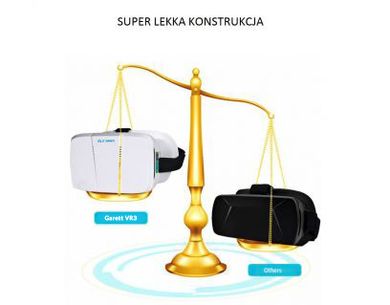 Garett, okulary 3D, VR3