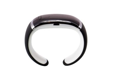Garett, smartwatch, zegarek iOne, biało-czarny
