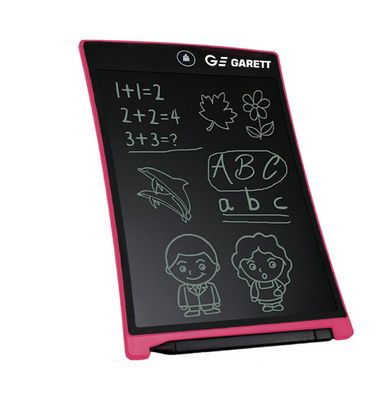 Garett, tablet LCD do pisania Tab2, różowy