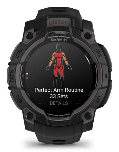 Garmin, Instinct 3, smartwatch, black, 45 mm