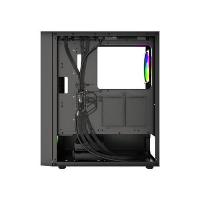 Gembird, Midi Tower Fornax 4300 ATX, obudowa, czarna