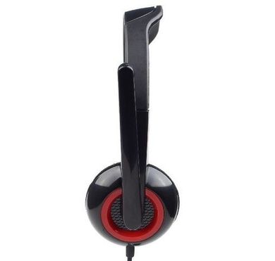 Gembird, słuchawki nauszne z mikrofonem MHS-002, czarne