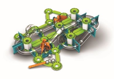Geomag, Mechanics Gravity, Loops & Turns, konstrukcyjne klocki magnatyczne, 130 elementów