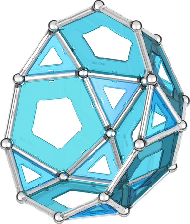 Geomag, Pro-L, konstrukcyjne klocki magnetyczne, 110 elementów