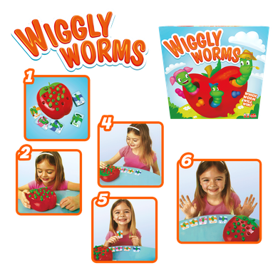 Goliath, Wiggly Worms, gra zręcznościowa