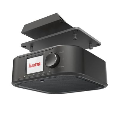 Hama, radio cyfrowe, DAB+/Internet/Radio/Bluetooth/App, czarne