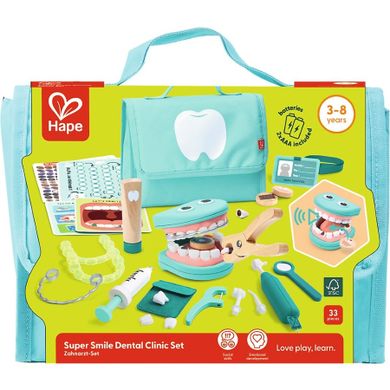 Hape, Zestaw Małego Dentysty, zestaw kreatywny