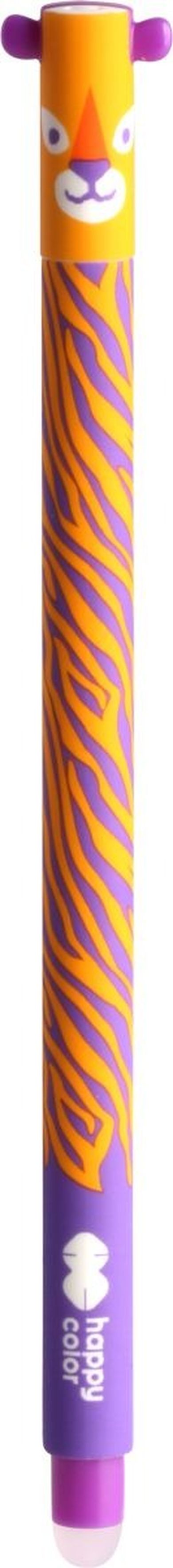 Happy Color, długopis wymazywalny, Uszaki Wild, niebieski, 0.5 mm