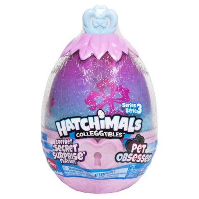 Hatchimals, Zwierzakomania Mini, jajko niespodzianka z figurkami