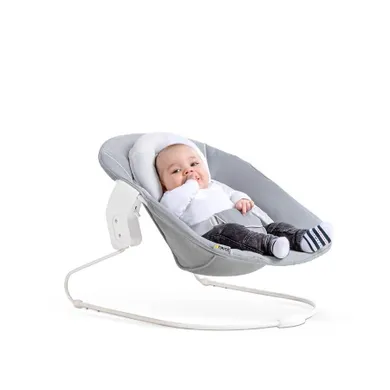 Hauck, Alpha Stretch, leżaczek 2w1, Grey