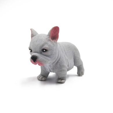 Hipo, gniotek z groszkiem, buldog francuski, 10 cm