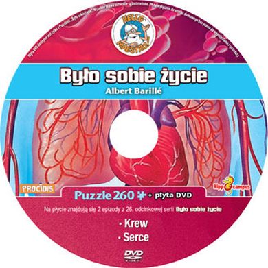 Hipokampus, Było sobie życie: Układ krwionośny, puzzle + DVD