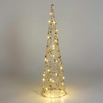 Home Styling Collection, choinka, figurka druciana z LED, 60 cm